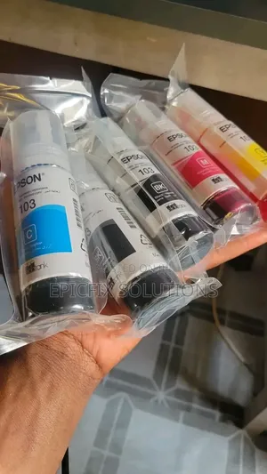 A Set of Original Epson Inks for Ecotank Printers at 4000
