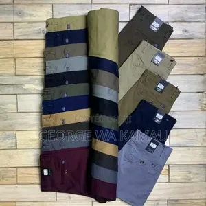 Soft Khaki Trousers