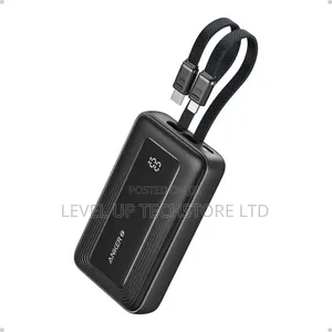 Anker Zolo Power Bank (10,000 Mah, 30w) – Black