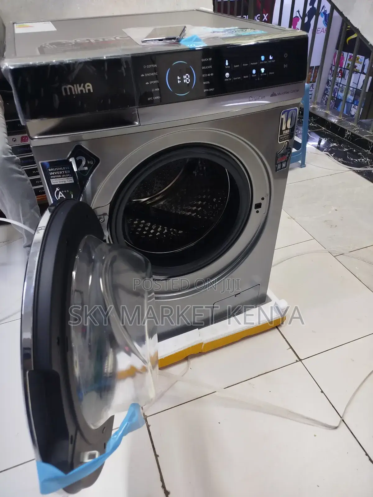 Mika Washing Machine 12kg Front Load