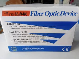 Netlink Fiber Optic Device Ethernet Converter