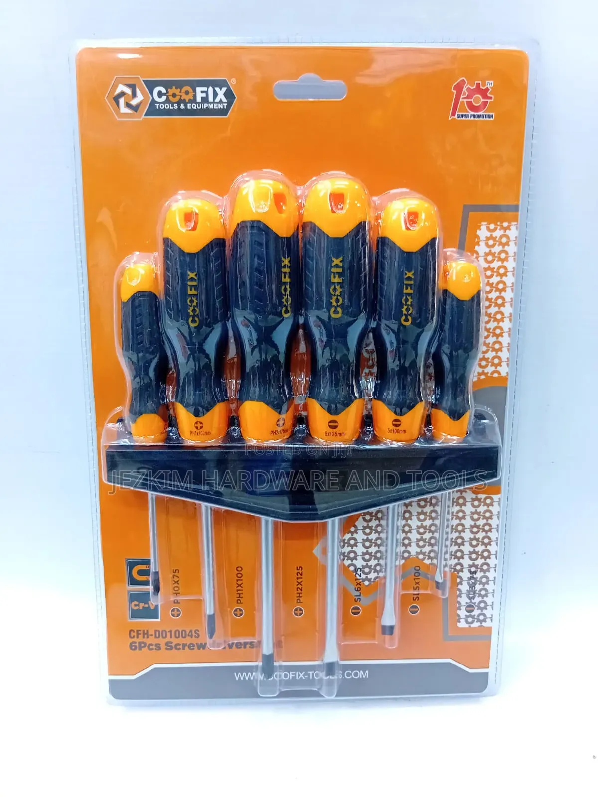 Screw Driver Set 6pcs