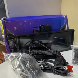 Dual Bluetooth 10.26" Flip Front Cam Waterproof Mirror Link Dashcam