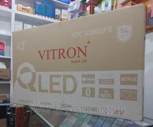 Vitron 43" Qled Smart Tv