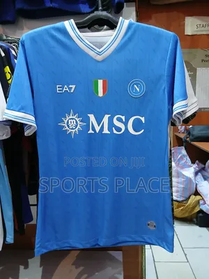 Napoli Home Kit Serie a Jersey 25/26