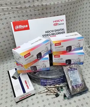 Dahua Full Color 2mp Smart Dual Light 4 Kit CCTV Cameras