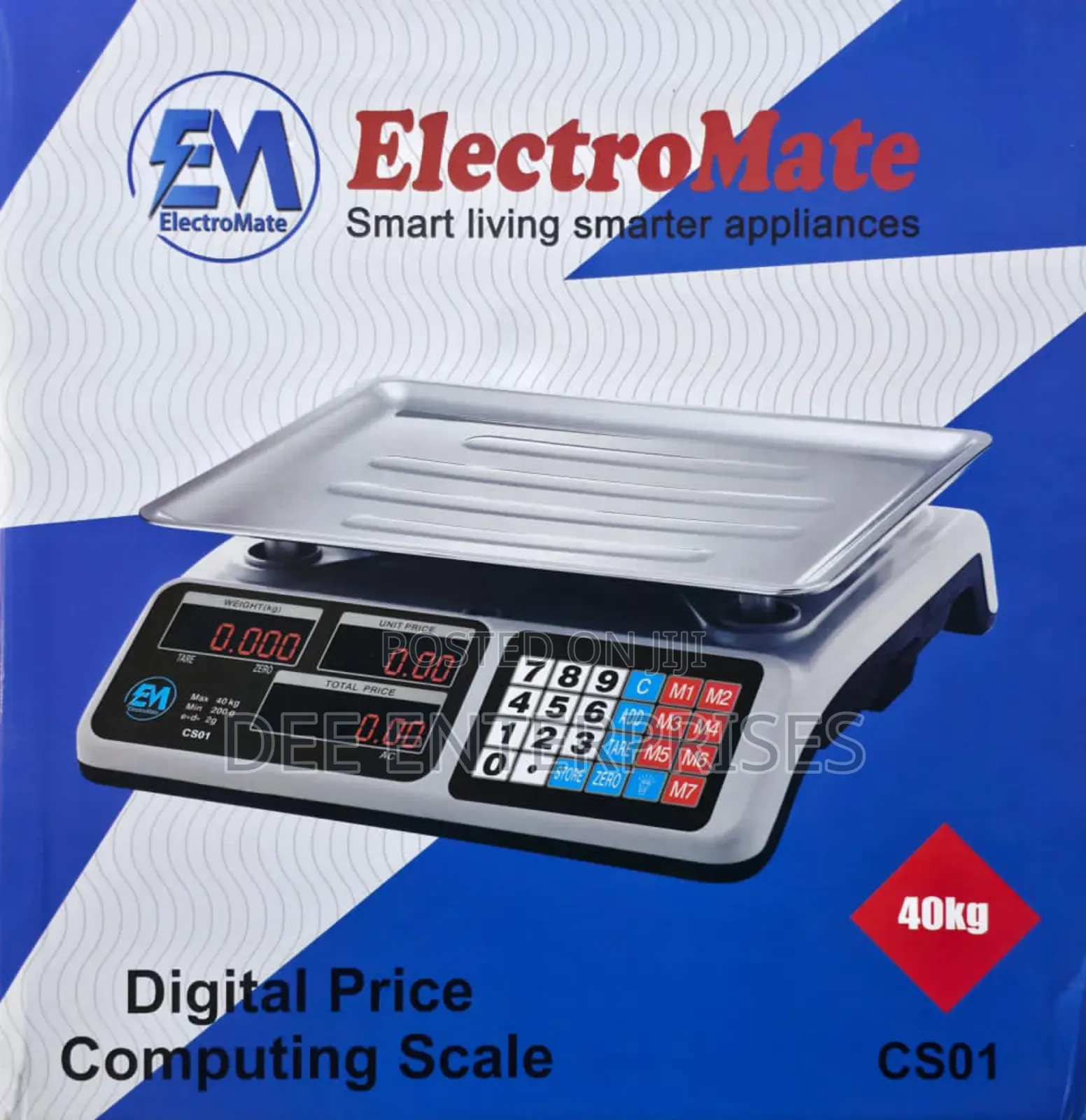 Electromate Digital Scale 40kg