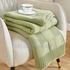 Knitted Throw Blanket_nje