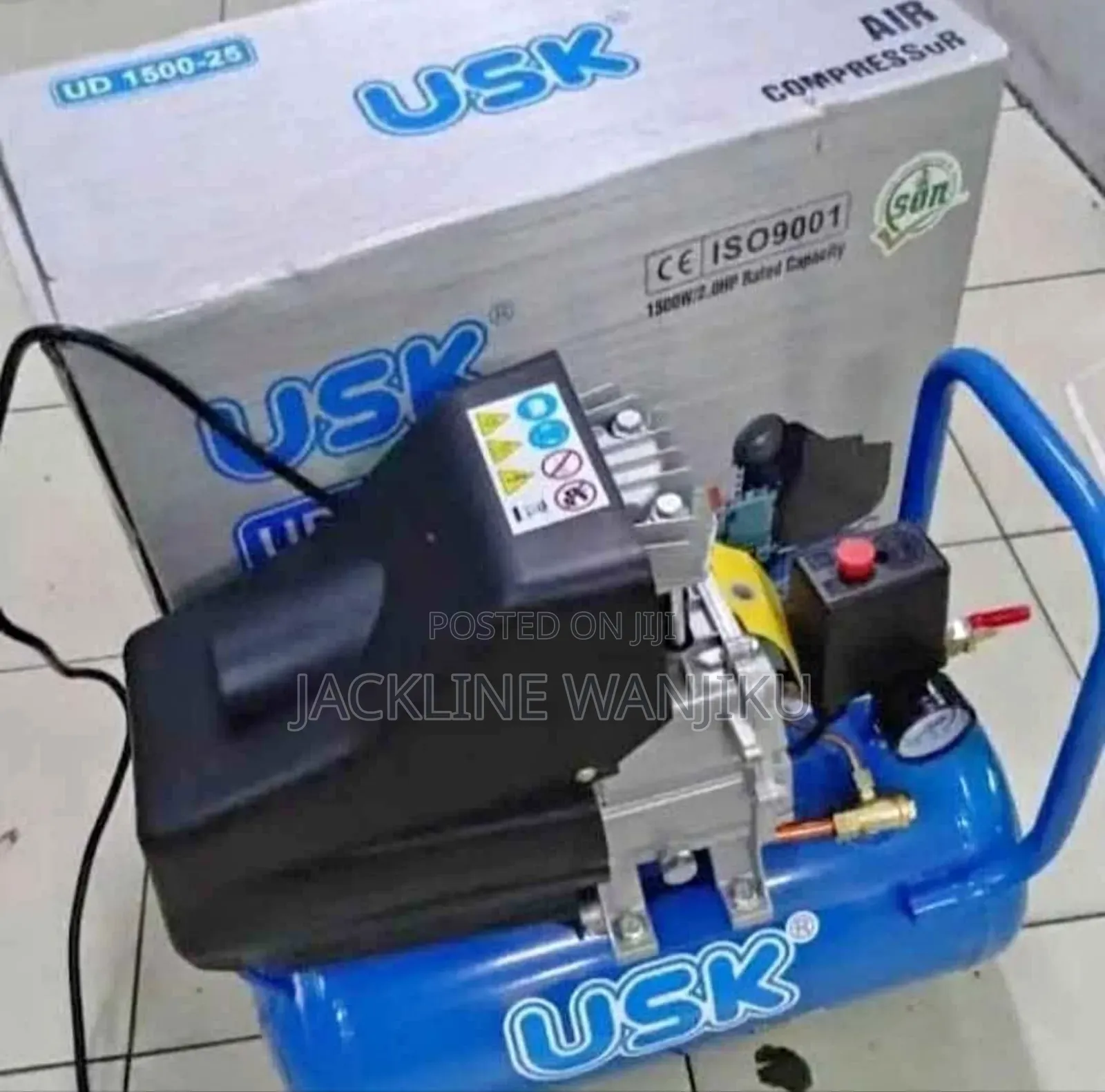 Heavy Duty 1500w 25l Direct Air Compressor