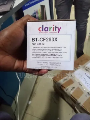 Clarity Compatible Hp Cf283x (Hp 83x) Black Toner / Drum Cartridge
