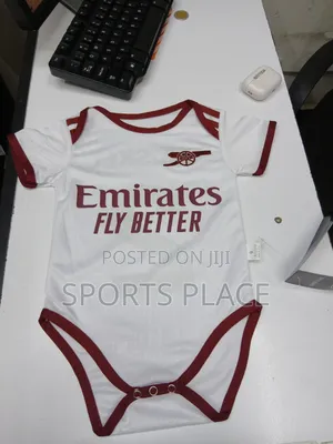 Arsenal 3rd Kit White Baby Jersey - Rompers