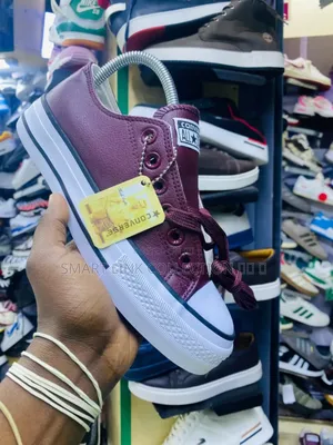 Leather Converse Double Sole