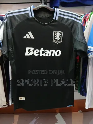 Aston Villa Away Kit Player Version Jersey