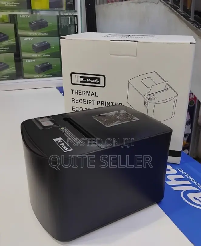 Epos Thermal Receipt Printer Ec0250 Usb+Serial 80mm Big Paper Storage