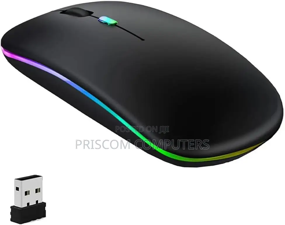 Hp Mouse W10 Dual Mouse Wireless Bluetooth RGB for Macbook, Laptop, Pc