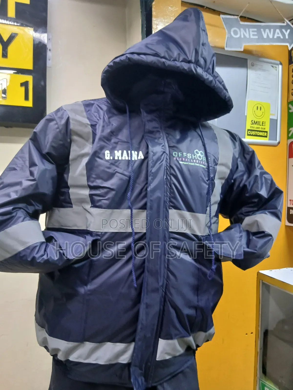 Hooded Warm Safety Jackets For Motorcycle