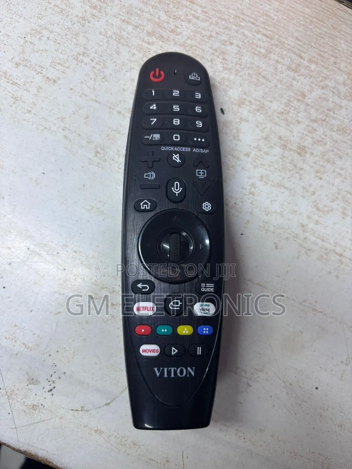 Vitron Magic Remote for Webos Tv With Pointer and Voice Search Button.