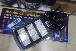 Best 2in1 Ai 4g CCTV Camera + 450 Solar Security Streetlight