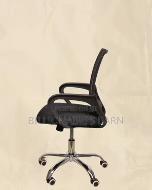 Secretarial Mesh Office Chair (Comfy) — Restocked!