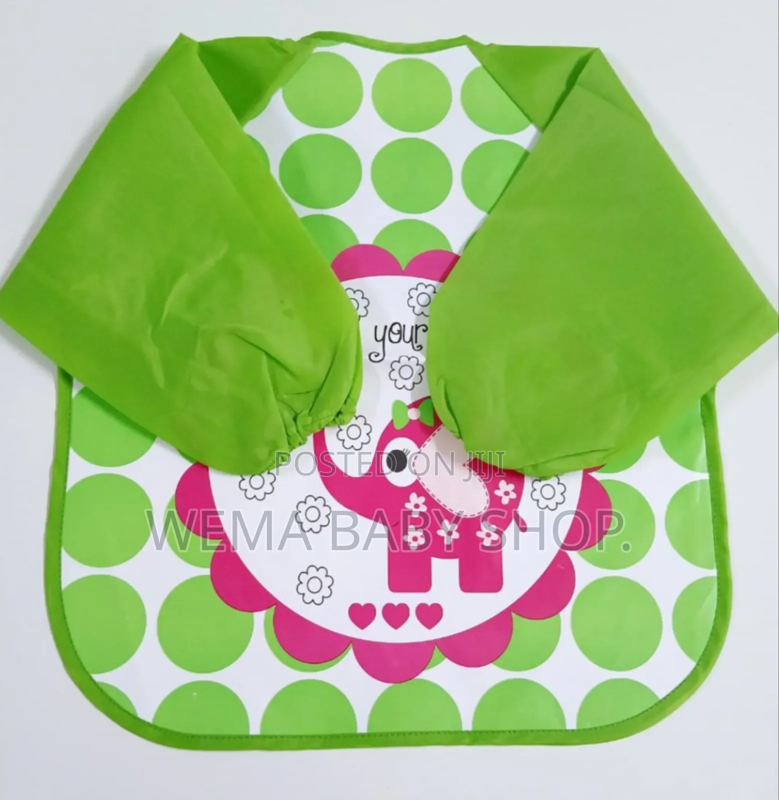 Long Sleeved Waterproof Baby Bibs