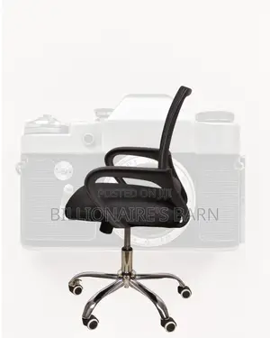 Secretarial Mesh Office Chair (Plush) — Fast Seller