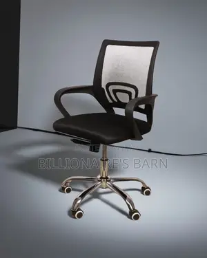 Secretarial Mesh Office Chair | Heavy-Duty Nylon Castors