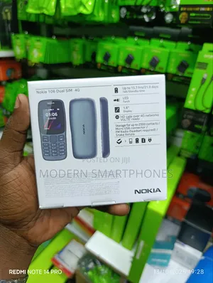 New Nokia 106 Black