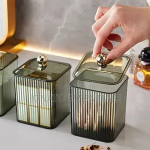 Cotton Swabs and Jewelry Acrylic Storage Box