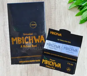 Mbichwa Brown 1 1/4 Size Rolling Paper