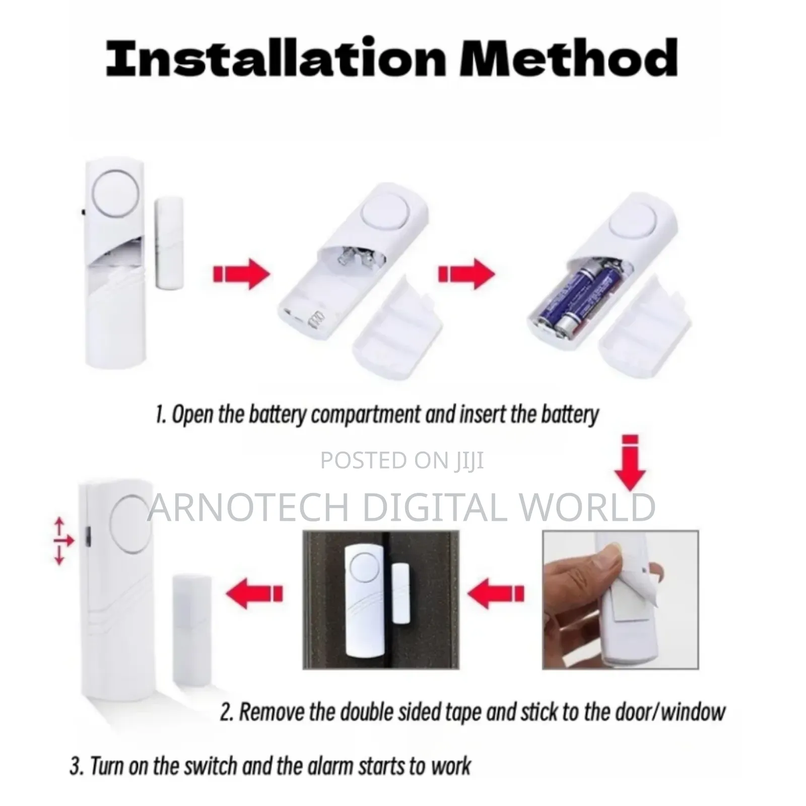 Anti Burglar Wireless Door/ Window Alarm