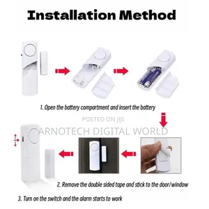 Anti Burglar Wireless Door/ Window Alarm