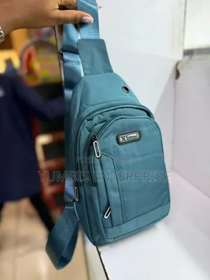 Green Unisex Quality Crossbody Chest Bags