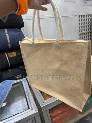 Brandable Jute Bags With Zip