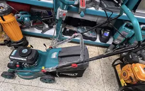 Total Petrol Lawn Mower 141cc Engine 4hp Hand Push 18 Inch