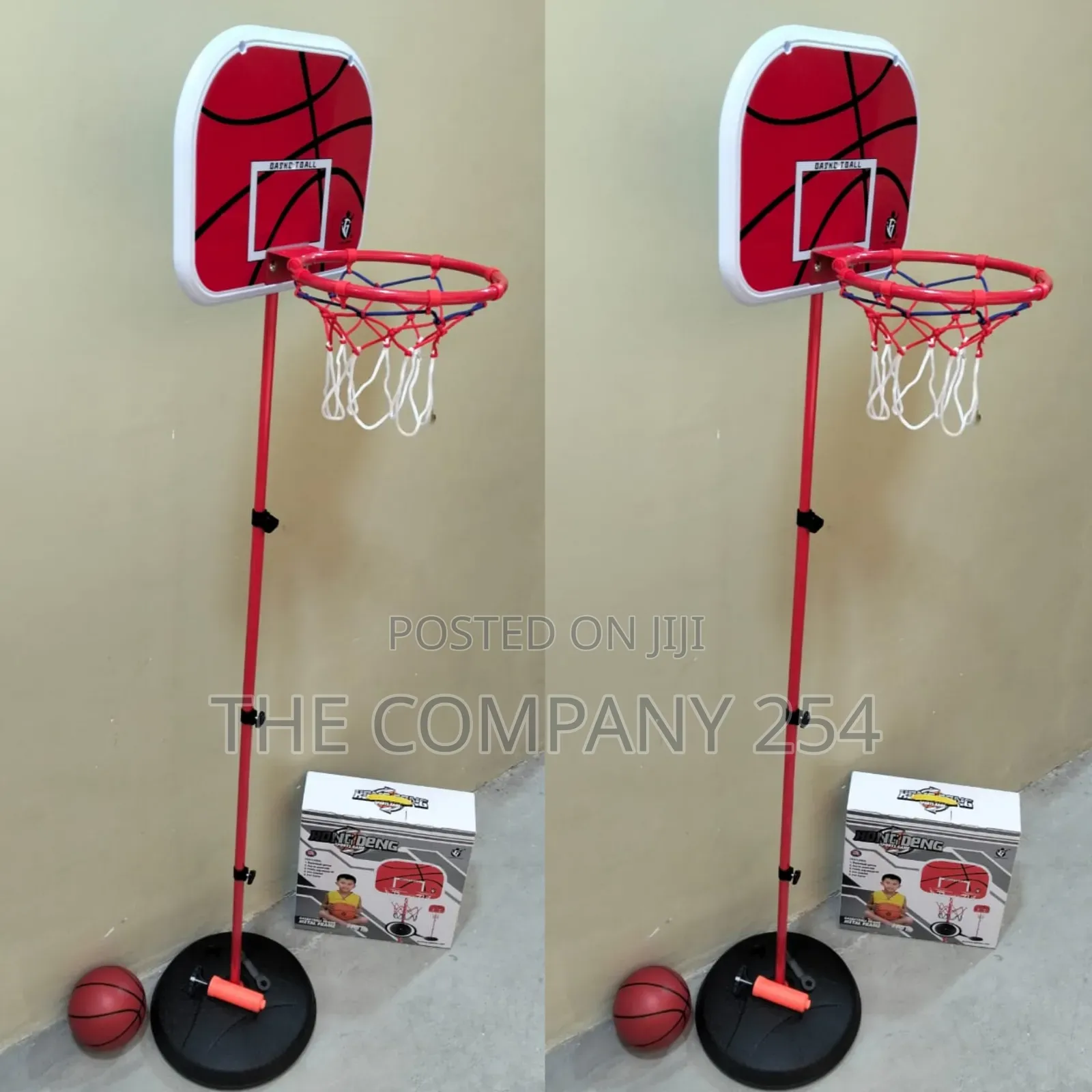 6 Feet Tall Moverble Basket Ball Ring With a Pole