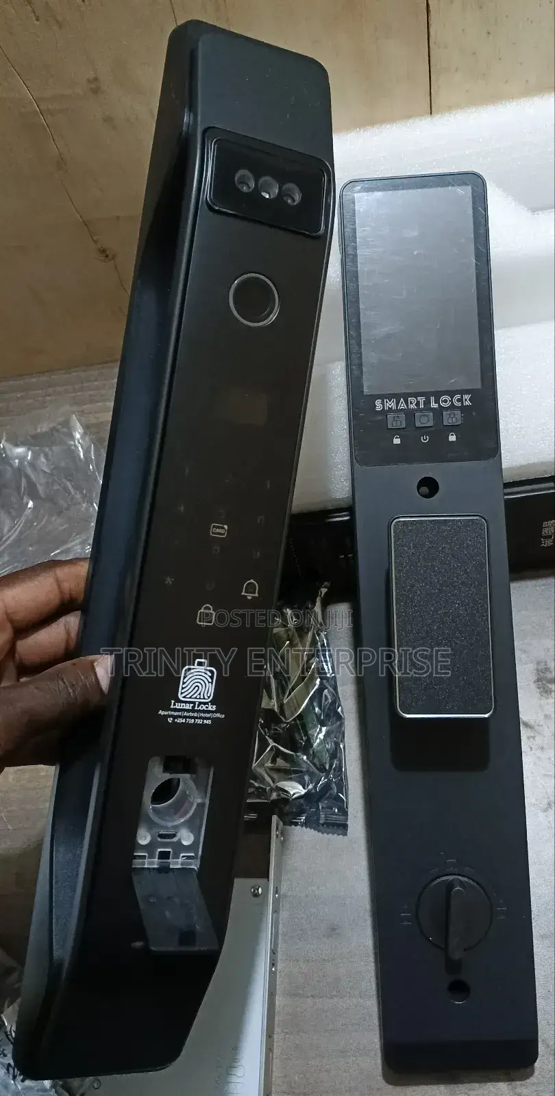 Wifi Fingerprints Rfid Lock Electronic Digital 3d Face Recognition