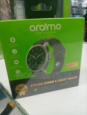 Oraimo Watch 6r | 1.83” Amoled Smartwatch With Bluetooth Call