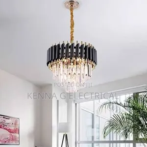 Indoor Decor Big Living Room 400 Mm Crystal Chandeliers