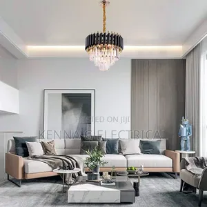 Lighting Luxury Pendant Lamp Hotel 400mm Crystal Chandeliers