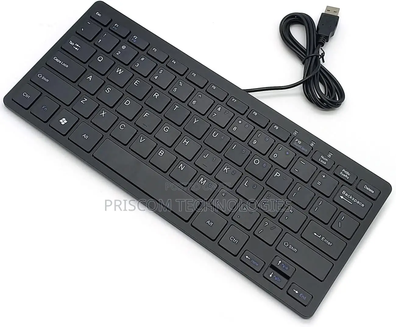 Mini Portable Wired Keyboard for Desktop, Computer, Notebook, Laptop
