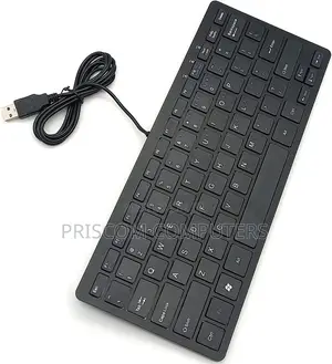 Mini Portable Wired Keyboard for Desktop, Computer, Notebook, Laptop