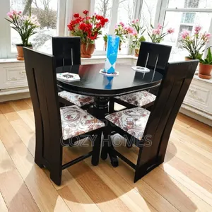 Dining Set A Distinct 4 Seater Wooden Dining Set