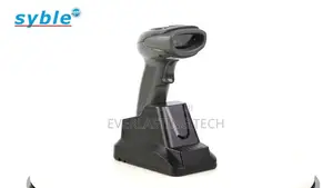 Syble Xb-6266mbt – 2d Wireless Barcode Scanner With Charging Base