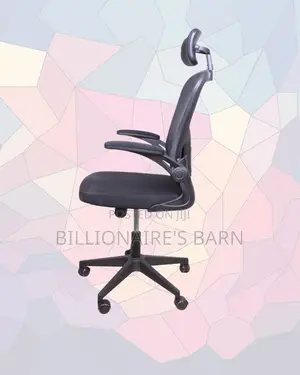 Plush Grey Ergonomic Office Chair | Scratch-Resistant Finish