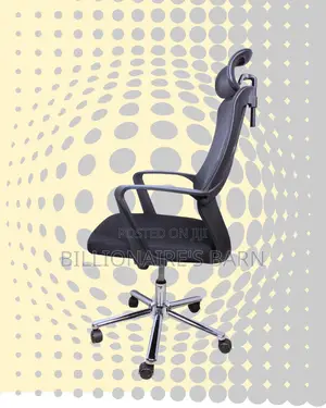 Imported High Back Mesh Office Chair | Steel Frame