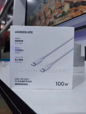 Ugreen Usb-C to Usb-C Pd 5a 100w Braided Fast Charging Cable 1m