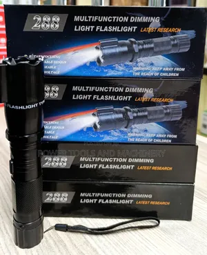 *288 Shock Torch/ Multifunction Dimming Light Flashlight