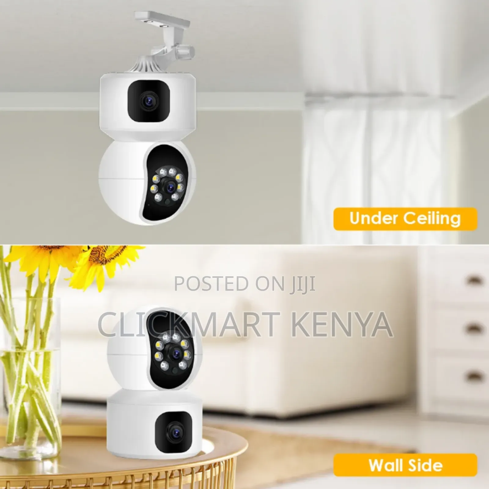 Dual Cctv Camera 360° Hd Cctv Camera