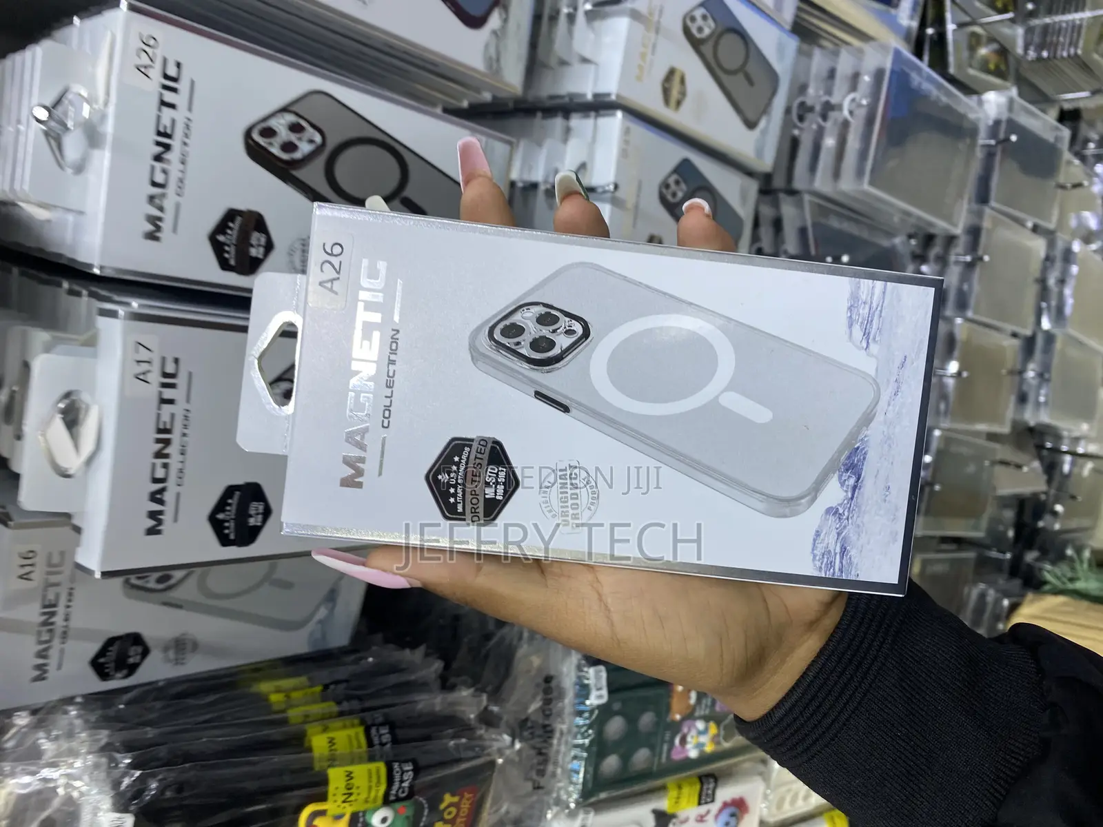 Elmo3ezz Samsung Galaxy A26 Clear Case Compatible With Magsafe