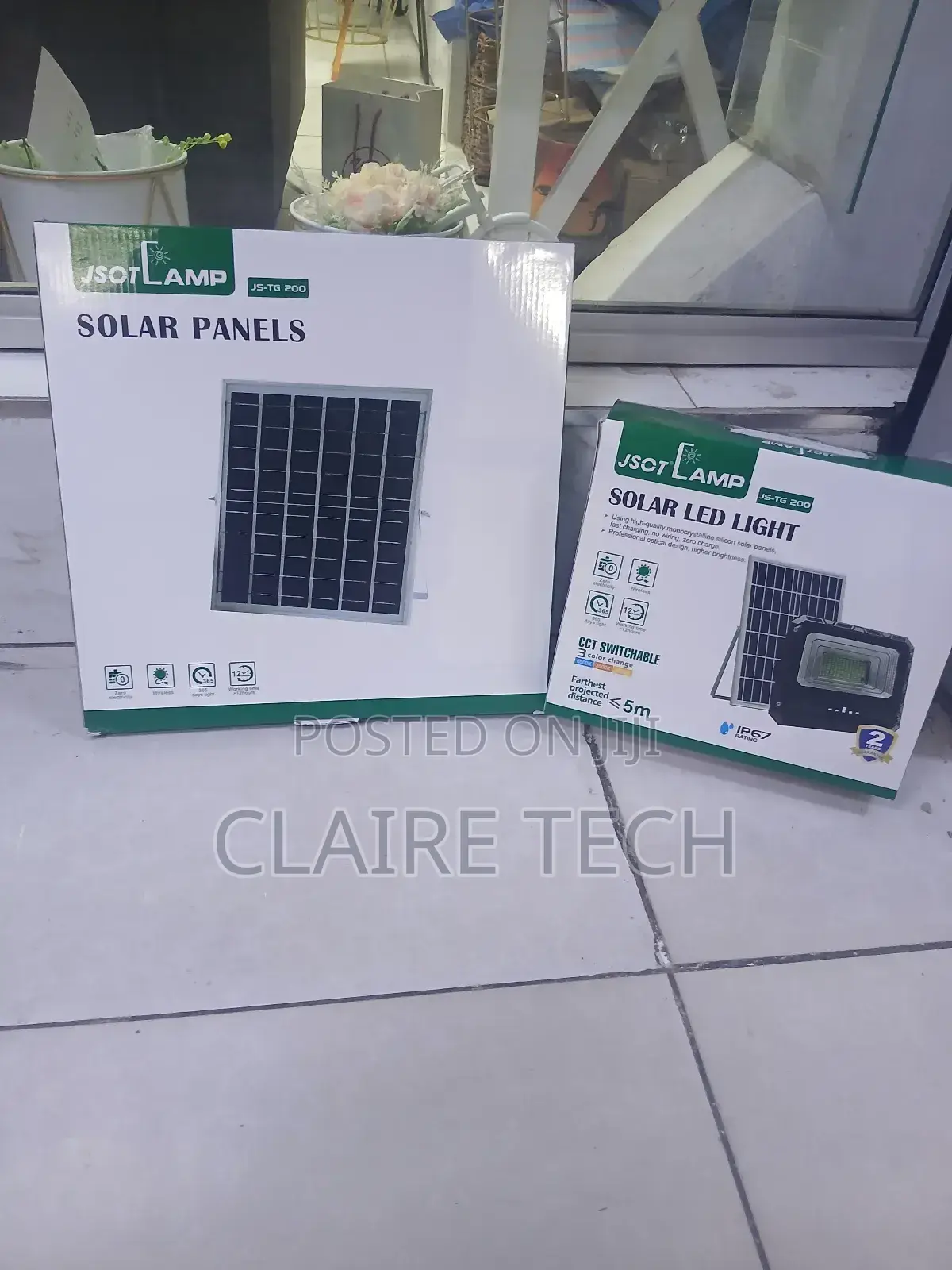 Jsot Solar Light Higher Brightness Floodlight